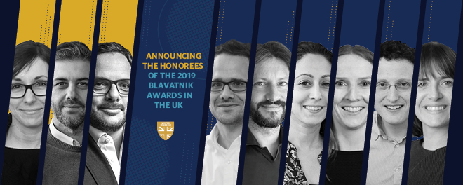 2019 Blavatnik UK Award Winners