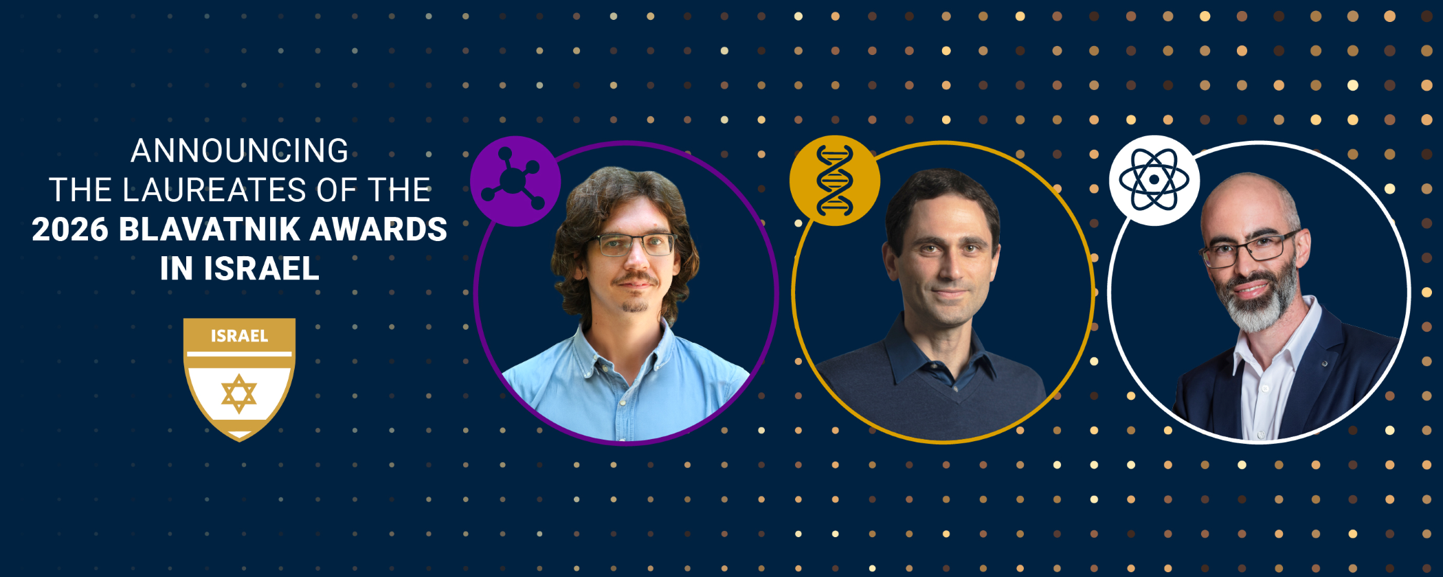A graphic featuring awardees